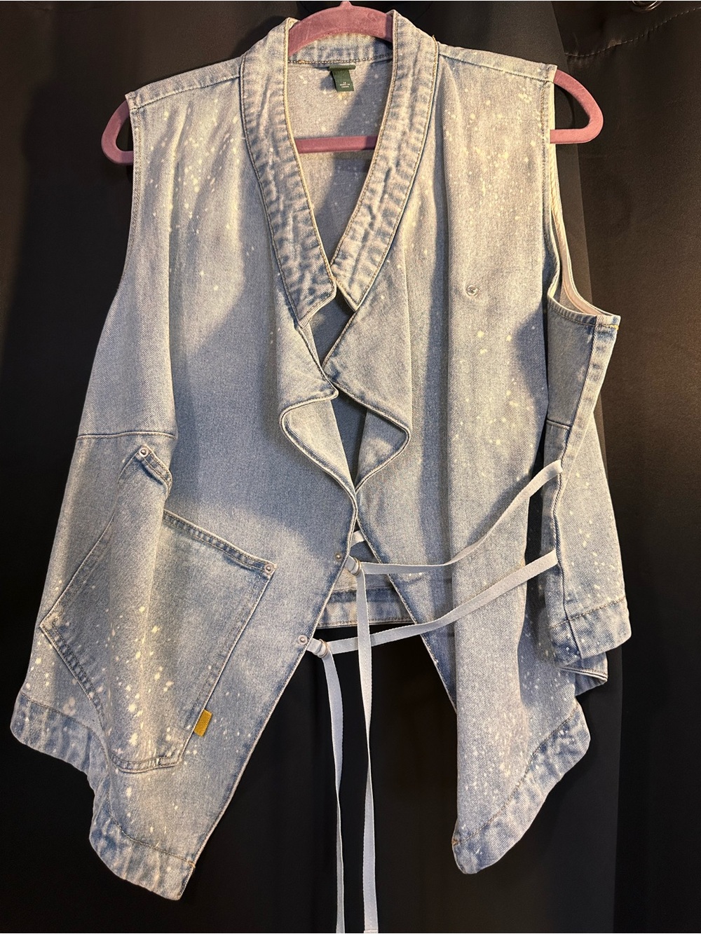 Target Wild Fable Asymmetrical Vest - Worn once